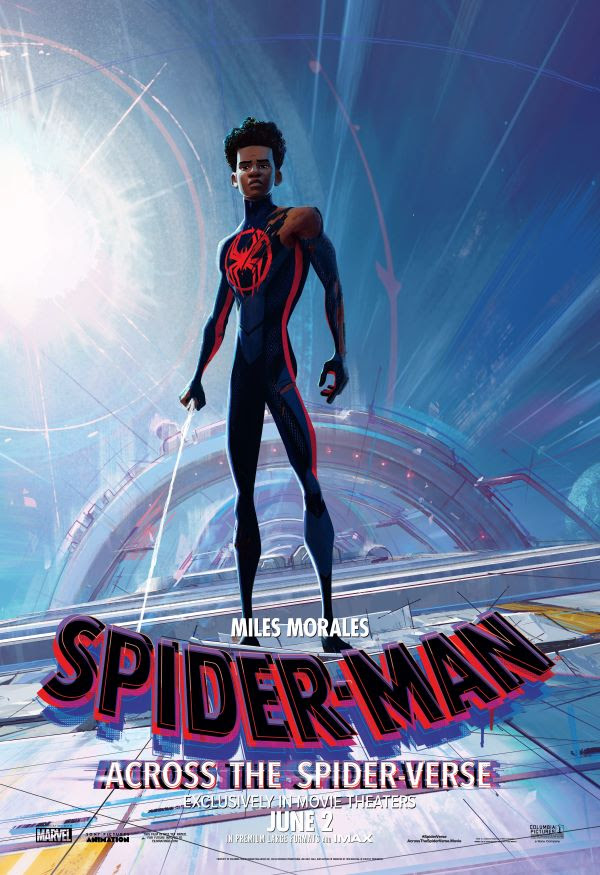#SpiderMan: #AcrossTheSpiderVerse announces new character posters. 
#MilesMorales returns for the next chapter of Spider-Verse saga, Spider-Man: Across the Spider-Verse. #ShameikMoore #HaileeSteinfeld #BrianTyreeHenry #LunaLaurenVelez #JasonSchwartzman 

In Theaters June 2 https://t.co/7EbPPHTBQW