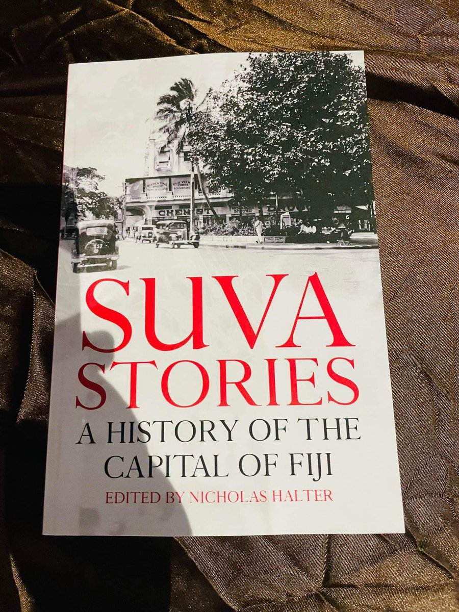 FijiTokani's tweet photo. Delighted teaming up with @FijiMuseum 2 launch #SuvaStories + support from @TalanoaTreks #GingerLei & #GingerCafe: ๐๐ฝ
Edited by Dr Nic Halter, writers include K Tavola, L Thomas, Ana Matadradra, R Nicole, S Sevudredre, D Tarte, R Norton, P Geraghty, the late Brij Lal, etc. https://t.co/KTPImDzok6