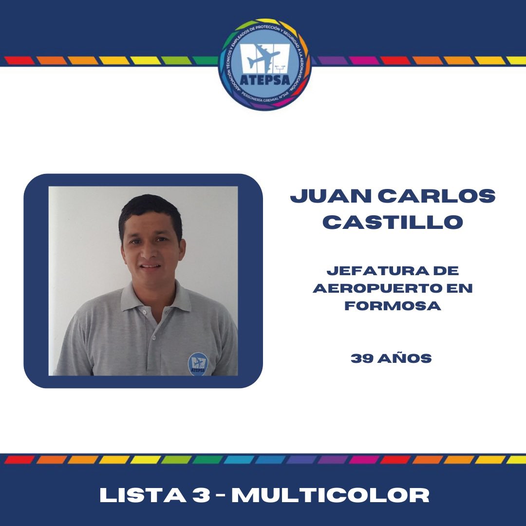 Les presentamos a nuestro candidato a delegado congresal de la provincia de Formosa🌈