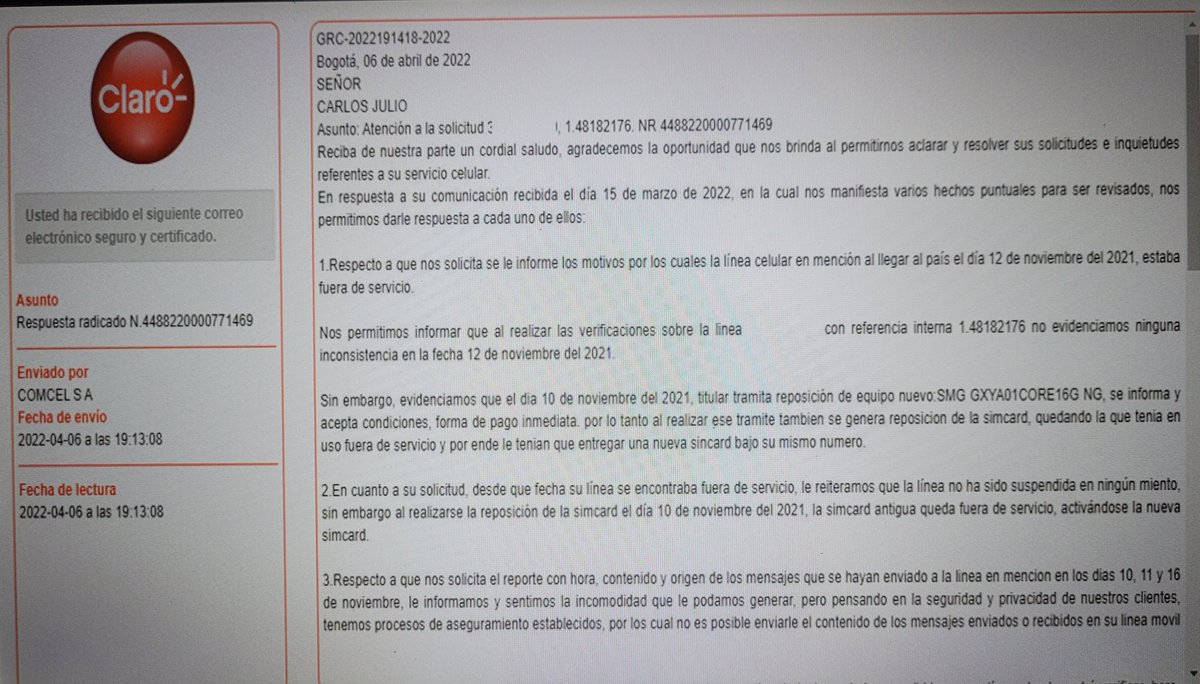 carlosjsilvaa's tweet photo. @CaiVirtual Los representantes de @ClaroColombia Felipe Alejandro García y Carlos Zenteno deberían aprender de esta para cuidar los clientes de los bandalos y NO LAVERSEN LAS MANOS COMO SABEN HACERLO. https://t.co/4YoteZg5Jx