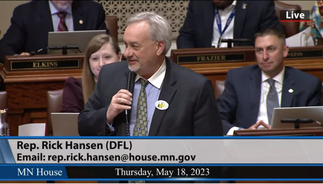 MN House just passed the Environment & Climate budget on a bipartisan 72-57 vote.

It's amazing.

⚡️Historic investments in clean energy
🏭Environmental justice for overburdened communities
🧪Ban on PFAS 'forever chemicals'

Thank you chairs @reprickhansen & @PattyAcomb! #mnleg