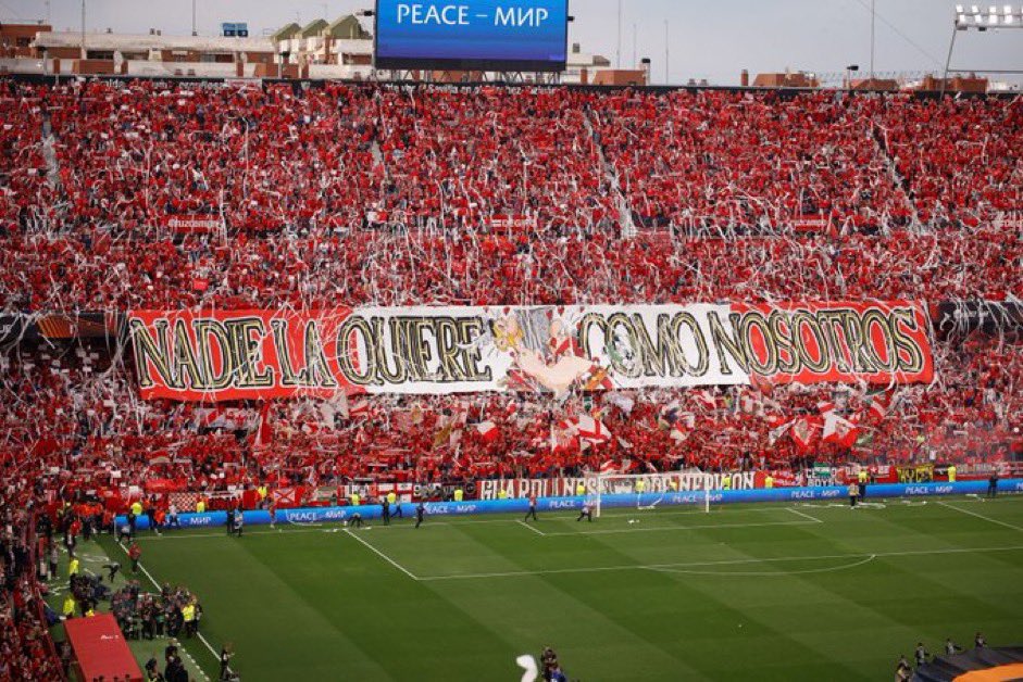 Poco más que decir…
Disfrutemos del privilegio de ser del Sevilla FC!!!!