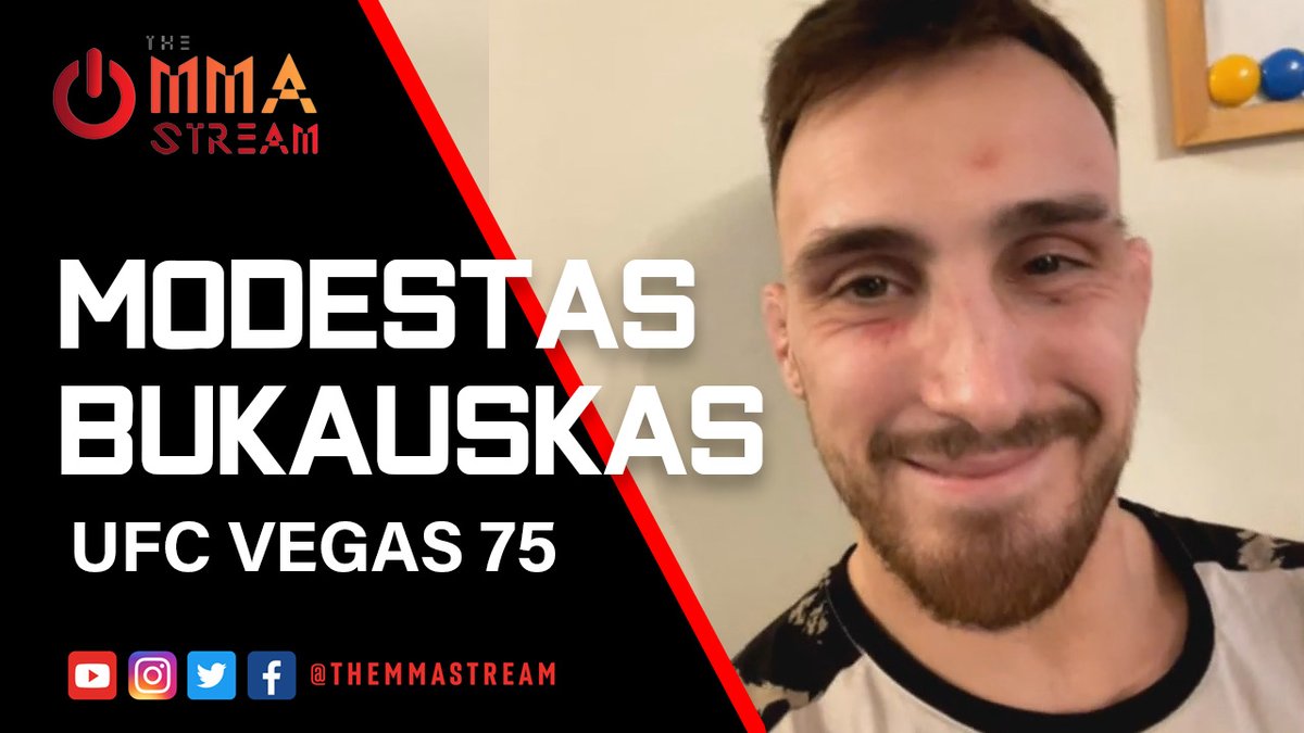 James Lynch (@lynchonsports) on Twitter photo Spoke to Modestas Bukauskas who discussed ...
â
Zac Pagua matchup June 17 #UFCVegas75
â
Fighting at the Apex instead of an full arena
â
Personal training business
Full interview via <a href="/TheMMAStream/">The MMA Stream</a>
youtu.be/-ICfrcoVRb8 Spoke to Modestas Bukauskas who discussed ...
â
Zac Pagua matchup June 17 #UFCVegas75
â
Fighting at the Apex instead of an full arena
â
Personal training business
Full interview via <a href="/TheMMAStream/">The MMA Stream</a>
youtu.be/-ICfrcoVRb8