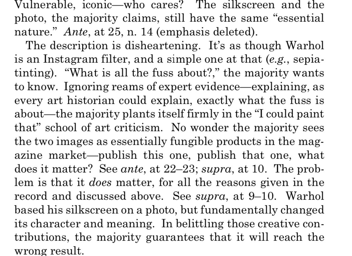AndrewRusseth's tweet photo. Someone sign Justice Kagan as a staff art critic! https://t.co/f1O6doWka9