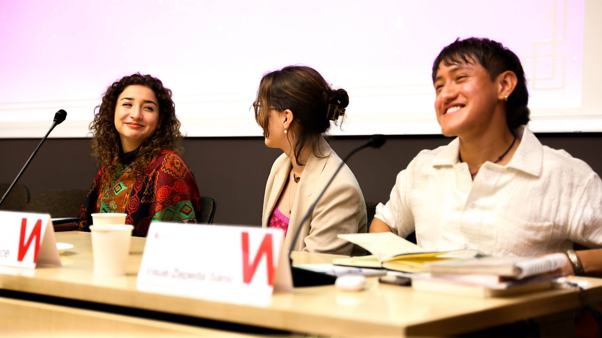CLACSBrownU's tweet photo. A huge congratulations and kudos to our LACA seniors on a job well done presenting their senior thesis/capstone projects today. 

Your projects were creative, interesting, and vulnerable. 

Thank you for sharing your projects with our community! https://t.co/aGYNY9wuvO