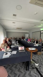 IANOCancerNurse's tweet photo. Wrapping it up for #ECND23Go4Innovation 👏,  @IANO South East Network meeting  tonight surrounding Cancer related Thrombosis led by @AKinneally @trishepsom
@lukes_ck, @uhw_waterford,
@upmc  @NursingWIT https://t.co/W4C1mWWL5z