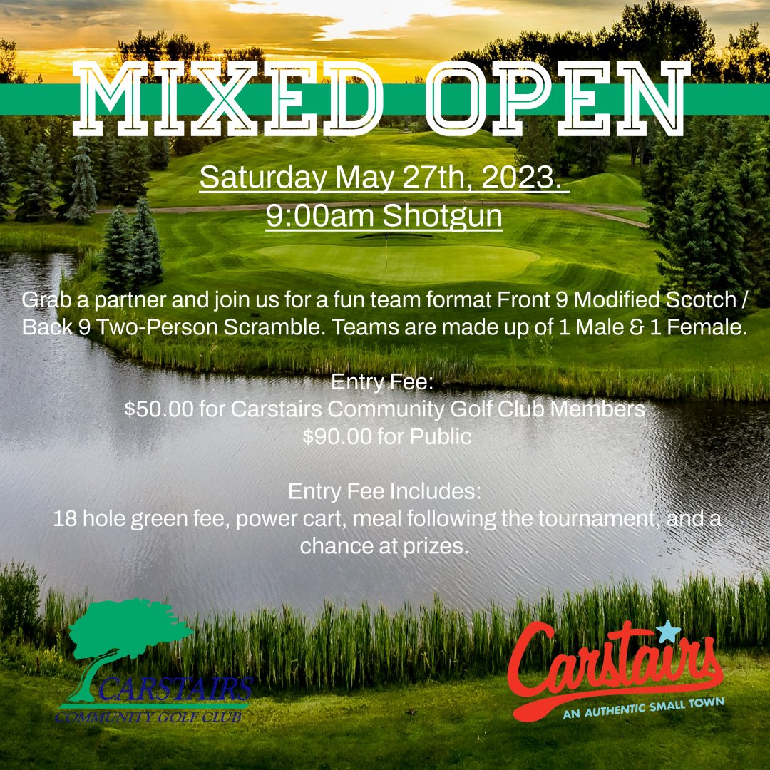 Mixed Open Saturday May 27th, 2023! Register Now via the link below golfgenius.com/websites/92106…