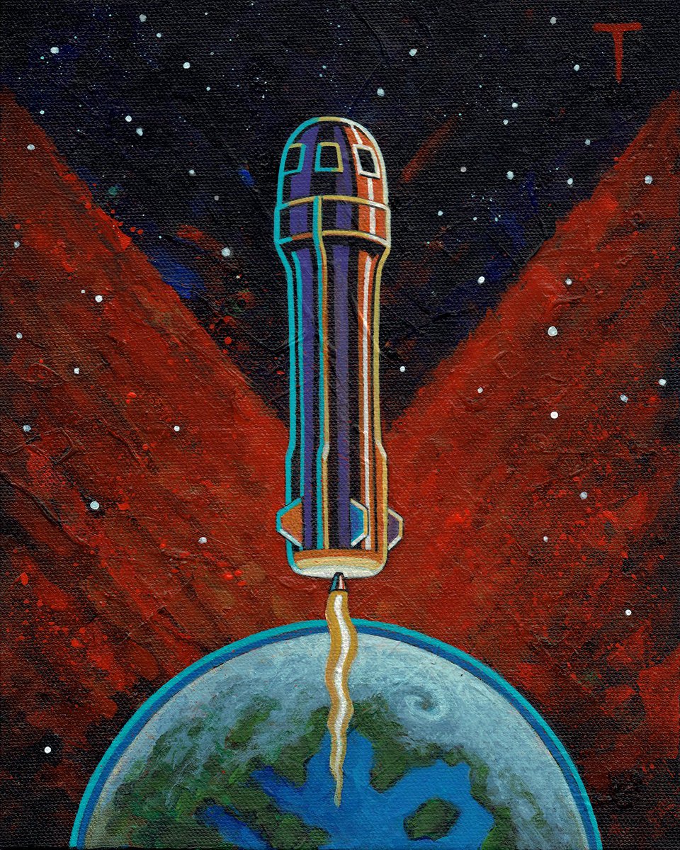 Rocket #179 for #earthlightfoundation. Go #newshepard.