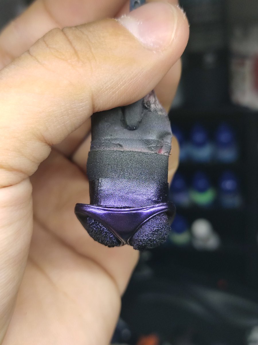 Gura_specter_08's tweet image. Metálico púrpura hecho por fabricante local, hermoso color para body Sozai

#1:12 
#sozai
#premiumparts 
#figma