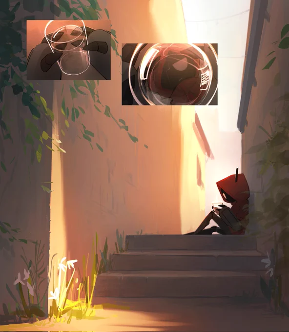 experimenting with a graphic novely style!
md tries to drink water
#artifisouls 