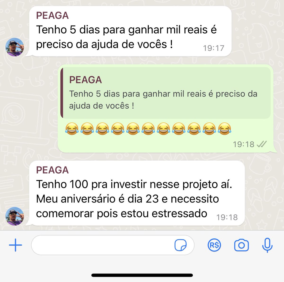 OddsAltas's tweet photo. O @a_peaga NO GRUPO 😂😂😂😂😂😂 https://t.co/5nXooYglpe