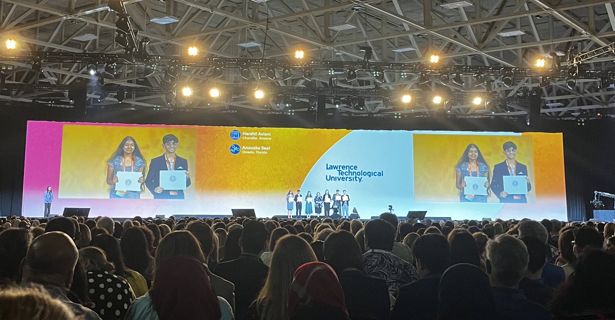 Another one for <a href="/PJHagertyHS/">HagertyHS</a>! Anouska just won a $19600 per year scholarship to <a href="/LawrenceTechU/">Lawrence Tech</a>! 👏🏼👏🏼👏🏼 <a href="/FloridaSSEF/">SSEF of Florida</a> <a href="/SeminoleSciFair/">Seminole Science Fair</a>