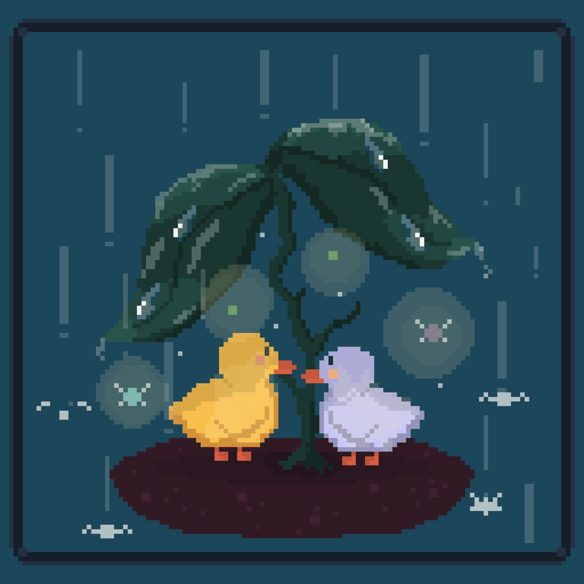 Be #patient for the rain to stop :) @Pixel_Dailies .

#pixel_dailies #pixelart #pixelartist #aseprite