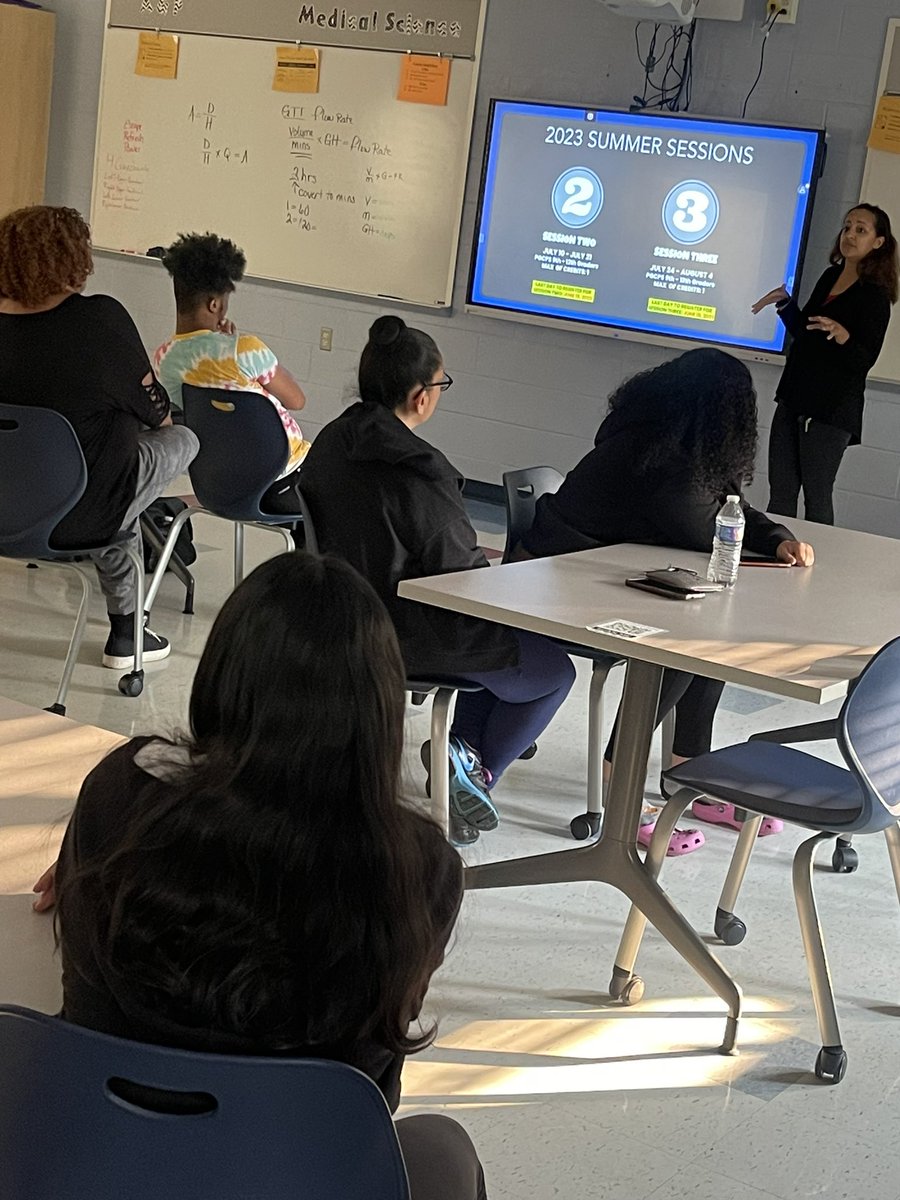 Cohort 2024 summer school informational. #weseniorready