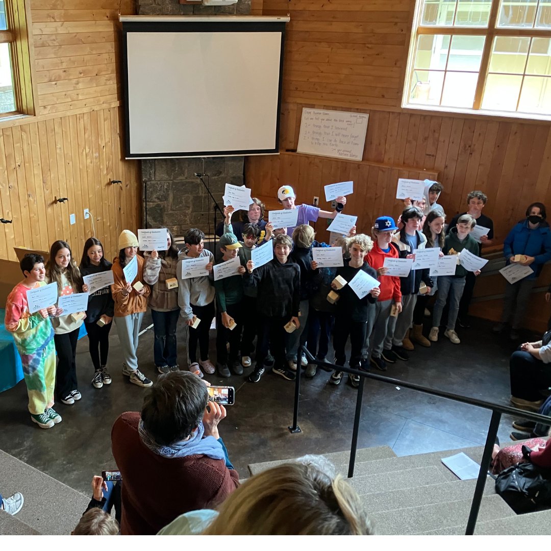 Tawonga's tweet photo. Kvelling Alert! This month, our 7th cohort of Tawonga Bar, Bat &amp; B’nai Mitzvah students graduated from our two-year Bay Area-based program. Mazel Tov to the graduates! Learn more about our B’nai Mitzvah Program at https://t.co/8ZUMfa6YPU. Now registering for Fall 2023! https://t.co/zimisoxcsw