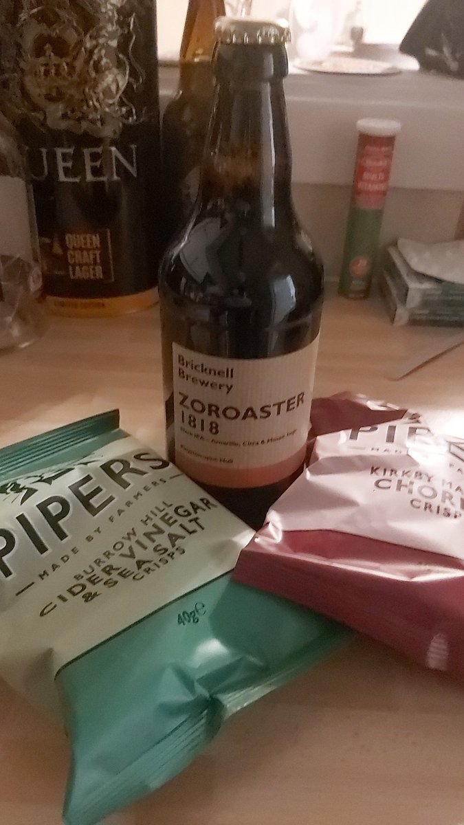 Supper. <a href="/BricknellBeers/">Bricknell Brewery</a> <a href="/Piperscrisps/">Pipers Crisps</a> <a href="/tonyatthehop/">Hop and Vine, Hull</a>