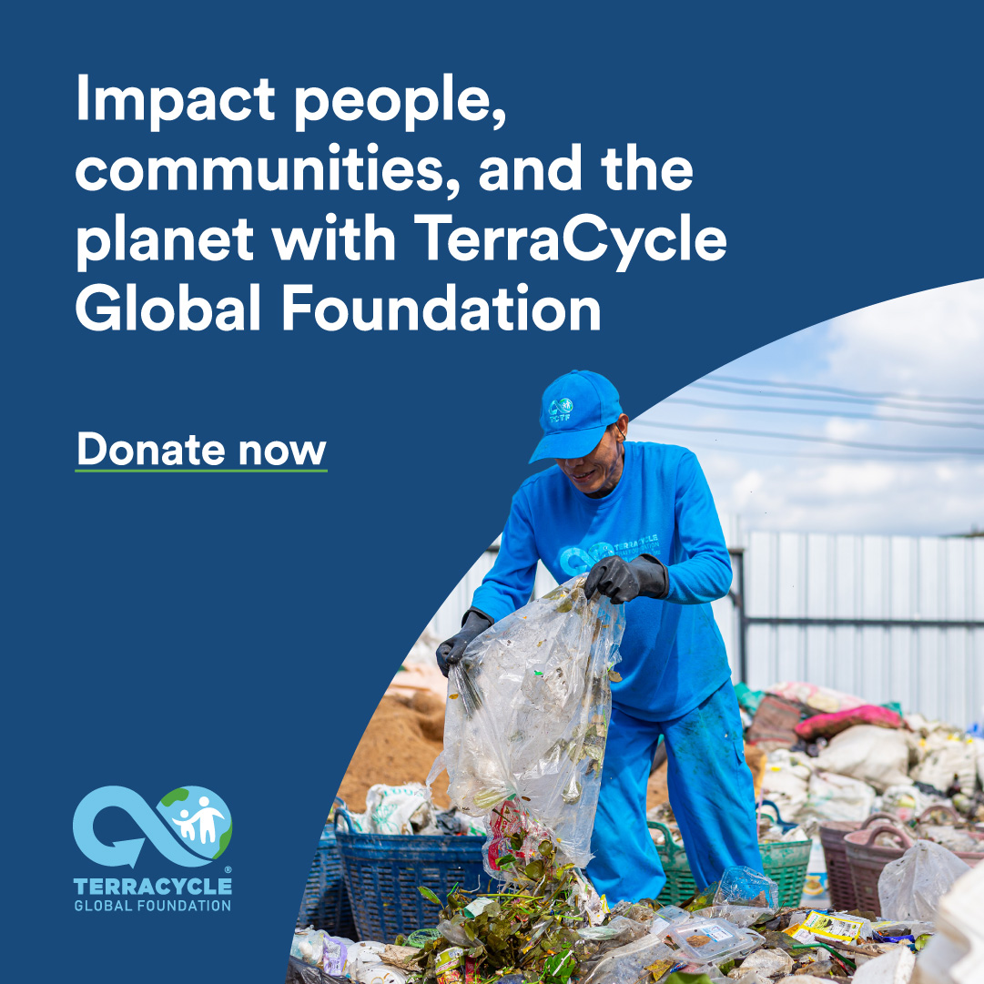 🌎 Our mission is to #stopsingleuseplastic waste before it can reach the #ocean. 🌊 Did you know the cost to remove a pound of waste is $0.47? Make a big difference with just a few dollars! Donate: b.link/TCGF-Earth-day #rivers  #donate  #terracycle #saveourrivers #oceanplastic