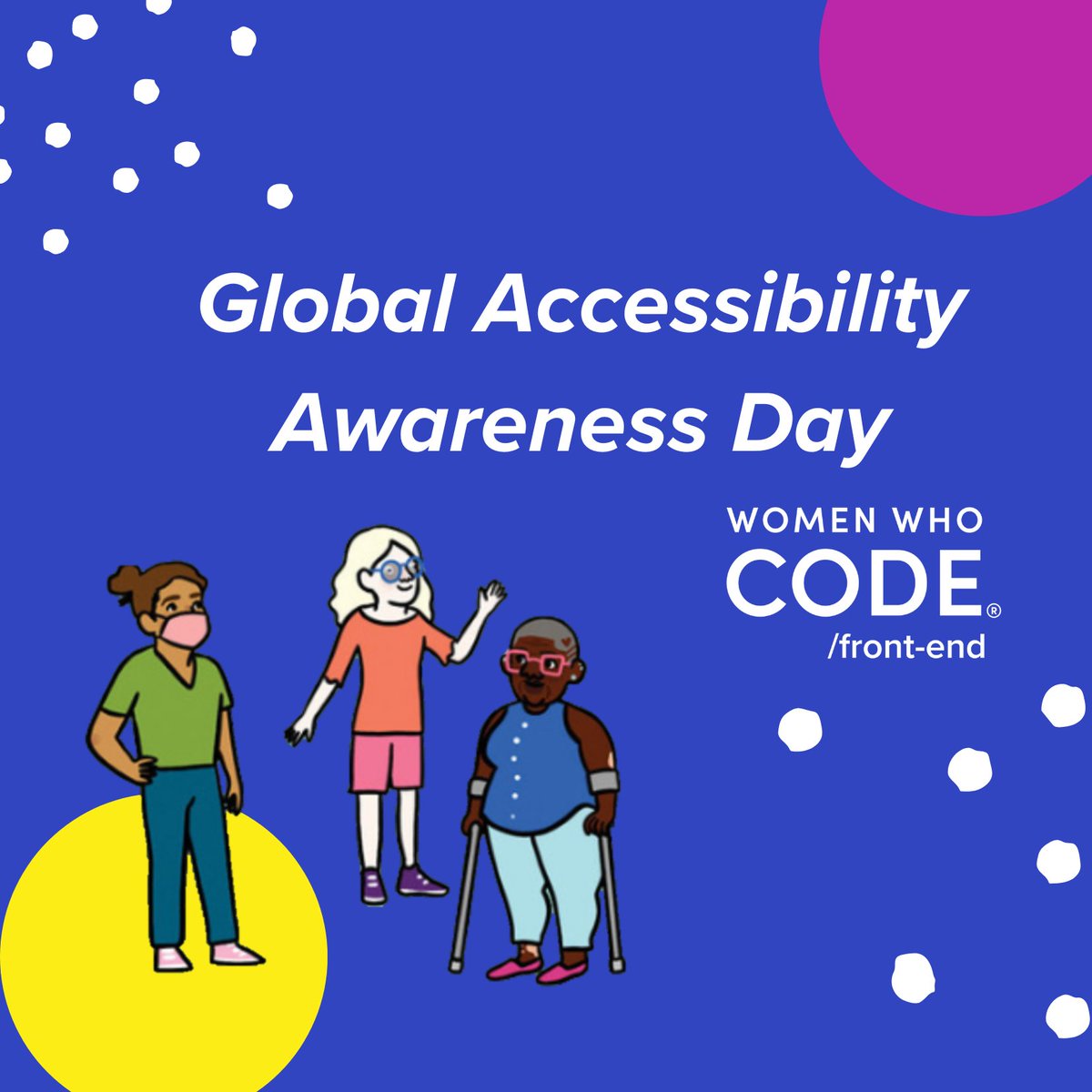 WWCodeFrontEnd's tweet photo. What can we do as Front End Developers to contribute to Accessibility?

Share us your ideas!

Images from to Emily Ladeau's Book: "Demystifying Disability: What to Know, What to Say, and How to Be an Ally"

#GAAD #InclusionMatters #WebAccessibility #WomenWhoCode #WWCodeFrontEnd https://t.co/kvwfura5y1