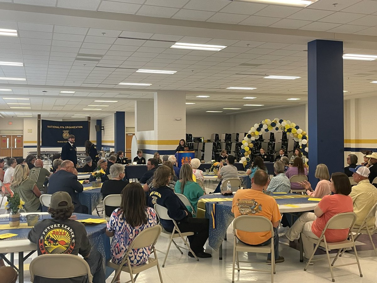 CromaBoo's tweet photo. The @eastwakehs @EastWakeFFA 2022-2023 Awards Banquet. We are proud of the hard work these student leaders have exhibited throughout our school and community this year. https://t.co/rHH15VEGcC