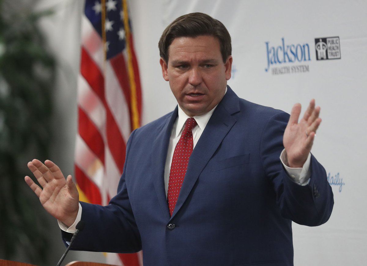 BREAKING: What's your reaction to @GovRonDeSantis indicating to donors today that he's running for President, and reportedly telling them that only he and @JoeBiden can win, excluding therefore @realDonaldTrump?