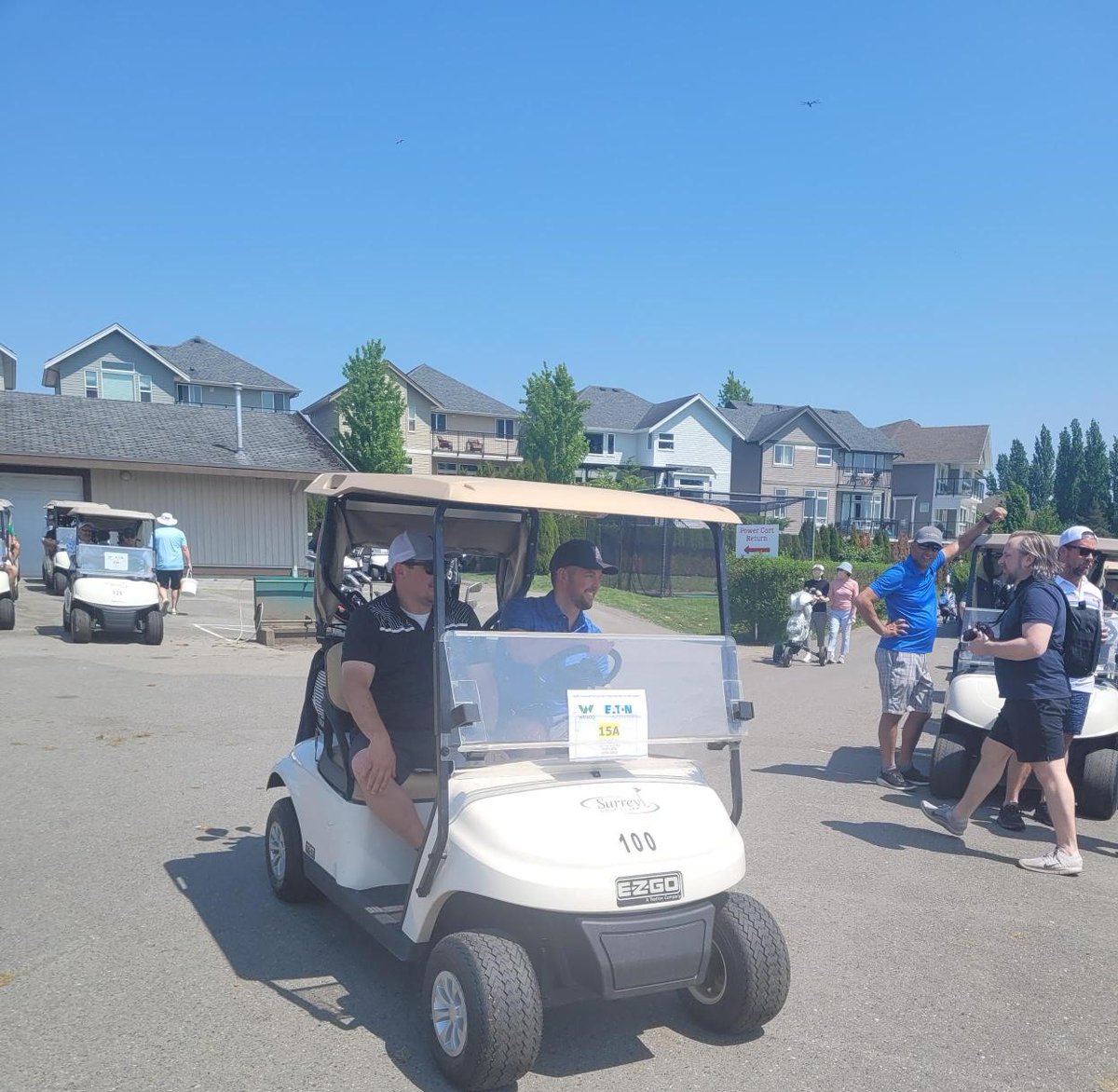 ECA_BC's tweet photo. Today is the Annual Vancouver Chapter Golf Tournament! ⛳
Everyone is having a great time on the course and enjoying the sunshine!
Thank you to all of our sponsors and golfers for joining us today.
#golftournament #ECABC https://t.co/HVMqG68jwK