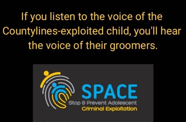 bespaceaware's tweet photo. BEWARE
Countylines-exploited YP are groomed to turn against own parents.
Parents who are protective, proactive & present are viewed as #obstructers of CCE.
Through the voice of the child, groomers easily manipulate sfguarders to shift their lens fm child to parent.
#EasyAsABC https://t.co/tssqsD2SlE