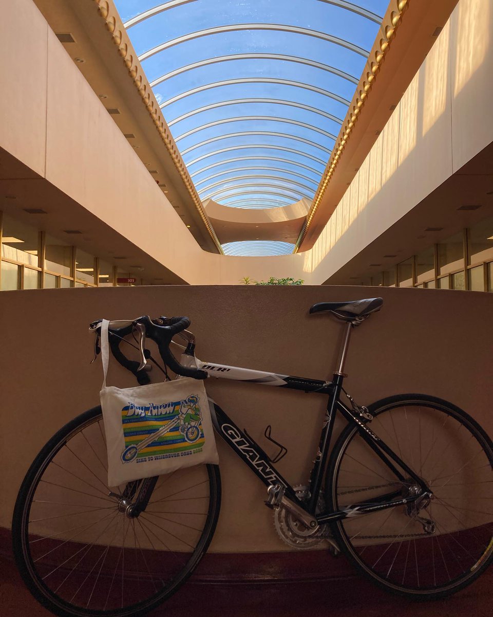 Getting into the office this morning with some extra endorphins. Another successful #biketowhereverday in #marincounty!