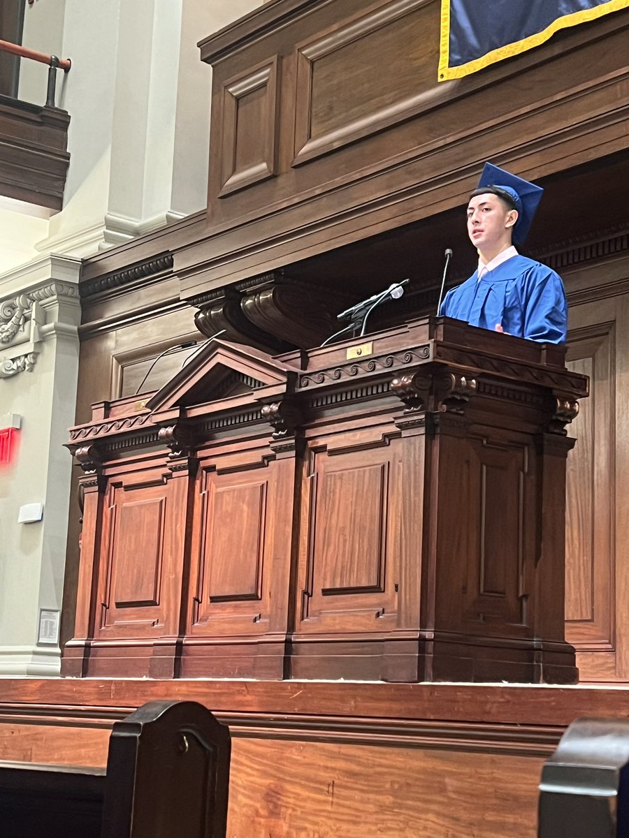 CoachShure's tweet photo. Special shoutout to @TaylorP_26 for being our programs first Valedictorian. Incredible achievement, an absolutely special senior year on every level. Thanks for becoming part of the @yorkprep family https://t.co/EHDXShYSy7