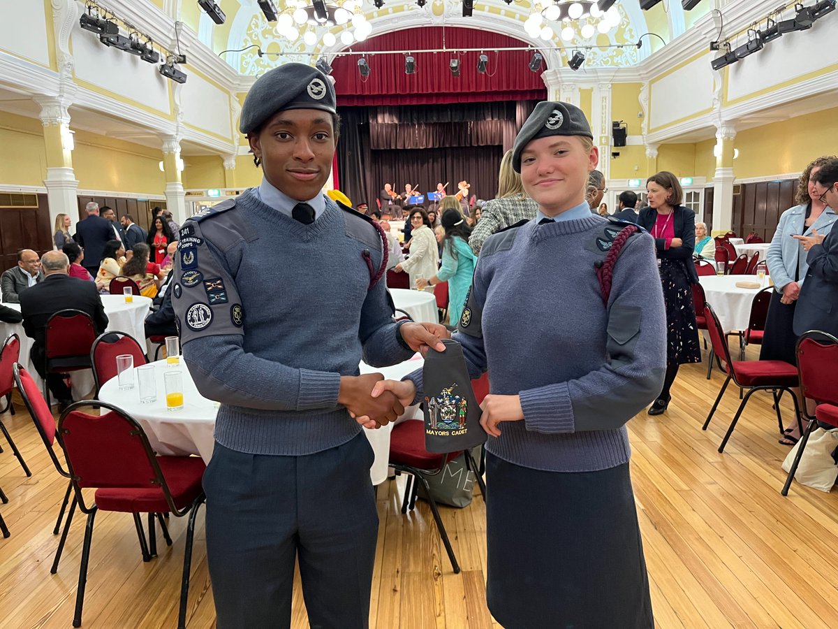241 Squadron ATC (@241squadronatc) on Twitter photo Many congratulations to FS Andre Jean-Marie who started his appointment as <a href="/RedbridgeLive/">Redbridge Council</a> Mayors Cadet tonight, taking over from CWO Katie Emmins who received a certificate for her service from the outgoing Mayor. Many congratulations to FS Andre Jean-Marie who started his appointment as <a href="/RedbridgeLive/">Redbridge Council</a> Mayors Cadet tonight, taking over from CWO Katie Emmins who received a certificate for her service from the outgoing Mayor.