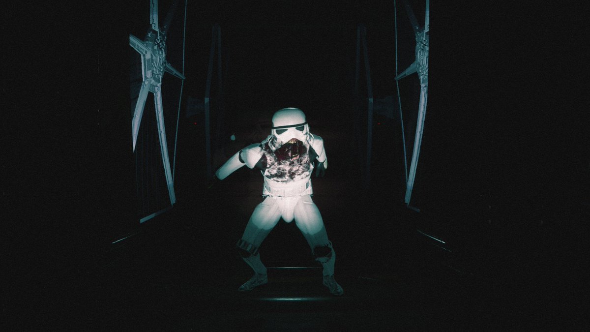 synful23's tweet photo. Brought #ProjectBlackwing into Unreal Engine 5 today. Holy shit I'd love to get back into making this.

#starwars #horror #unrealengine5 https://t.co/3wi5ydiBro