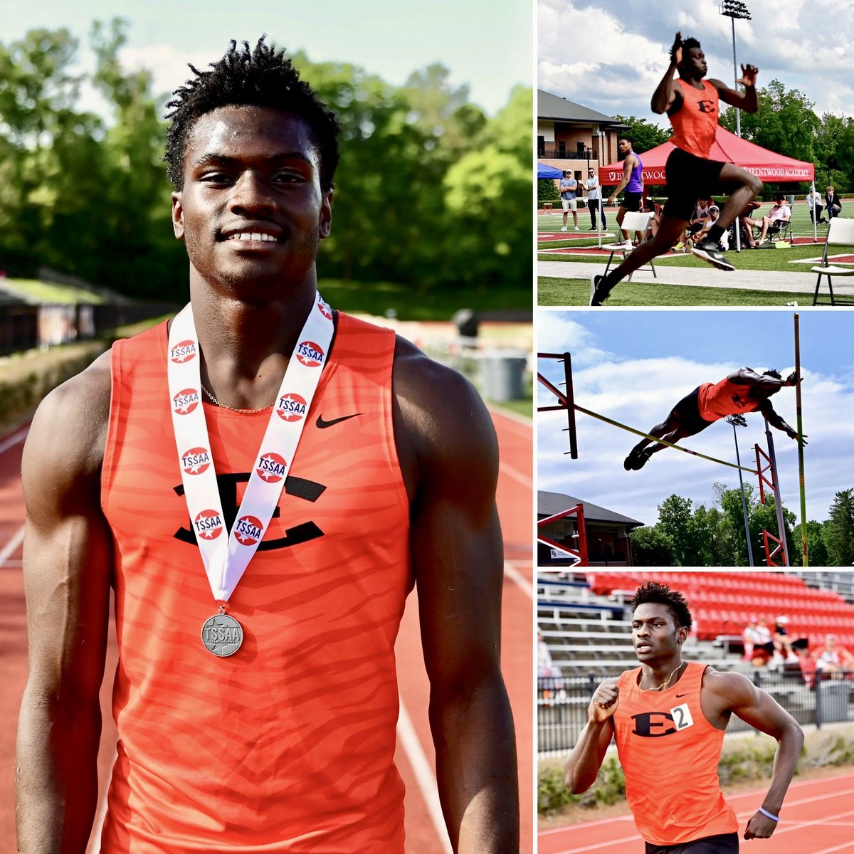 With 6315 points, Sammy Taylor is the 2023 TSSAA Division II-AA Decathlon State Runner-up. Way to go Sammy!