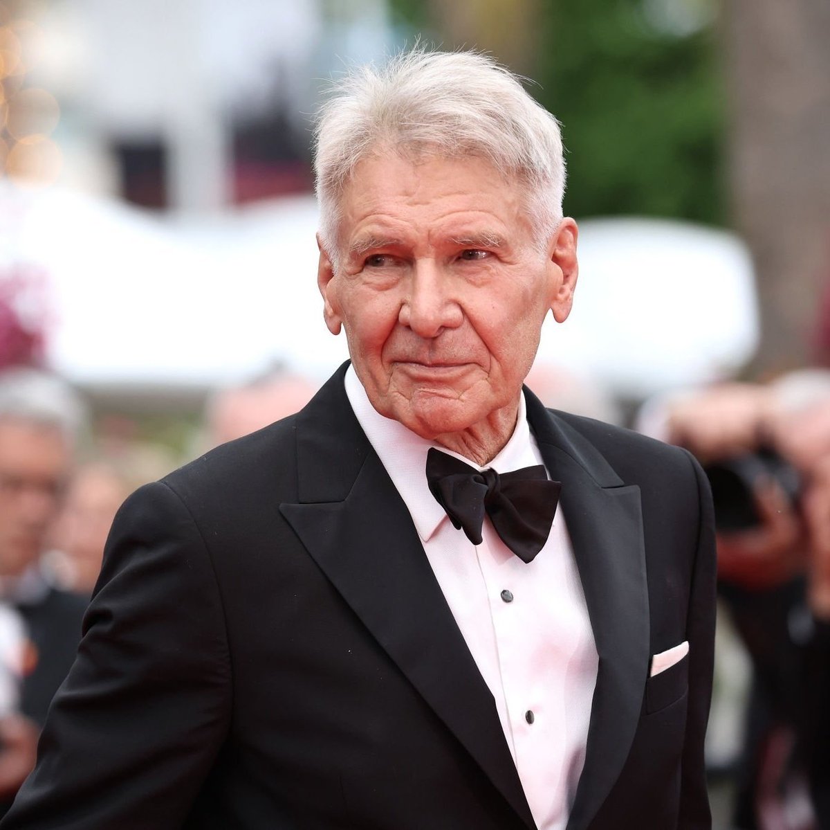 FordSource's tweet photo. Cannes Festival awarded Harrison the honorary Palme d’Or for lifetime achievement today, May 18th at the "Indiana Jones and the Dial of Destiny" premiere. https://t.co/rShSbFaC7v