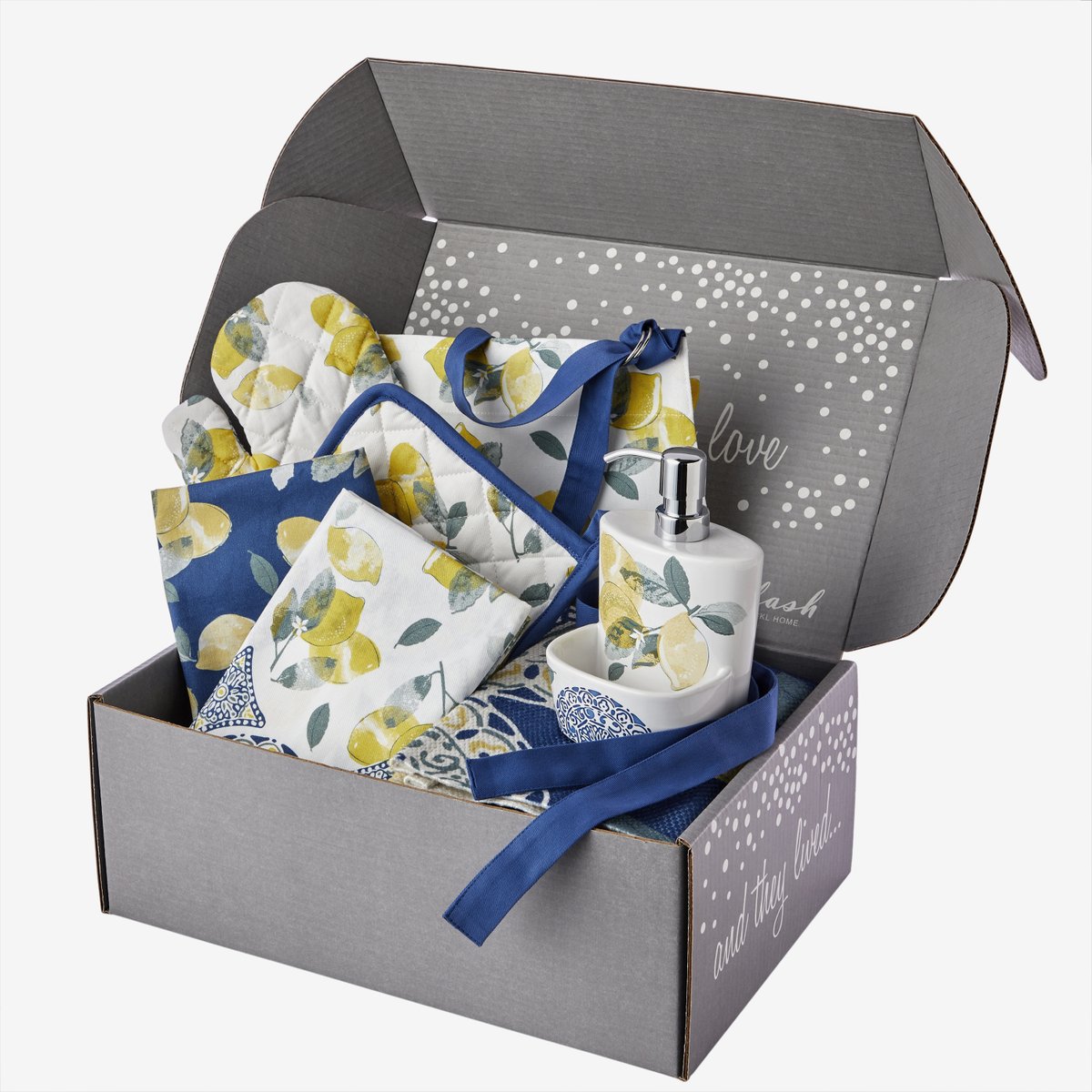 SKLHome_'s tweet image. We're loving all the lemon vibes🍋 Fun, fresh and totally chic, Lemon Medallion is a must-have kitchen collection for cooking, baking and summer entertaining. Shop the full assortment, bit.ly/434WHvq  #sklhome #lemondecor #kitchendecor #citrusdecor #mediterraneandecor