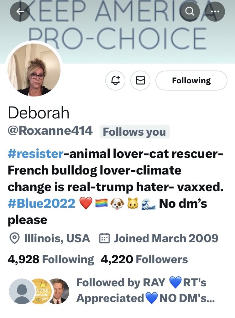 Deborah @Roxanne414 has asked for a boost. She says she’s been sitting at 4000 for years. Her account was created in 2009 . This is going to take some effort because she needs 780 likeminded followers. As far as I’m concerned anything is possible with you guys. RT