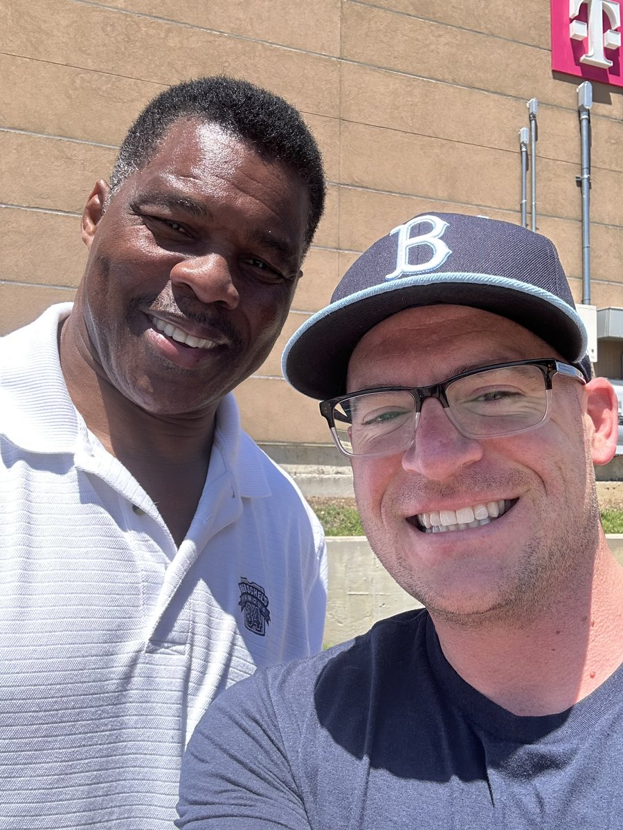 I ran into <a href="/HerschelWalker/">Herschel Walker</a> up the street from LD Bell yesterday . He was the nicest human.
