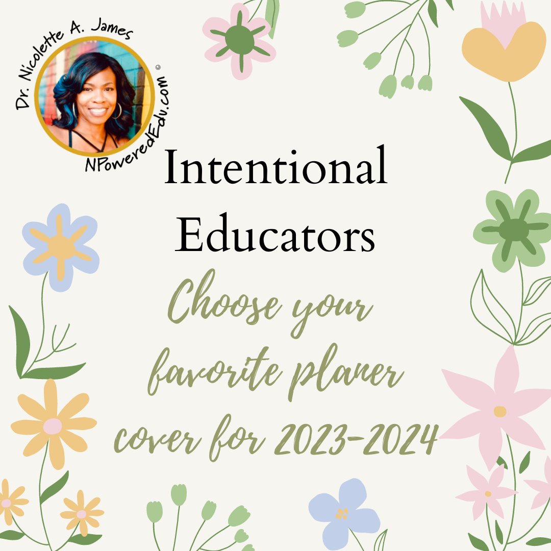 nicolettejames's tweet photo. 🤔 Did You Remember to Vote? Intentional Educator Planners &amp; Journal 23-24! - https://t.co/cavxjzBIkF https://t.co/OETsN5DUMO