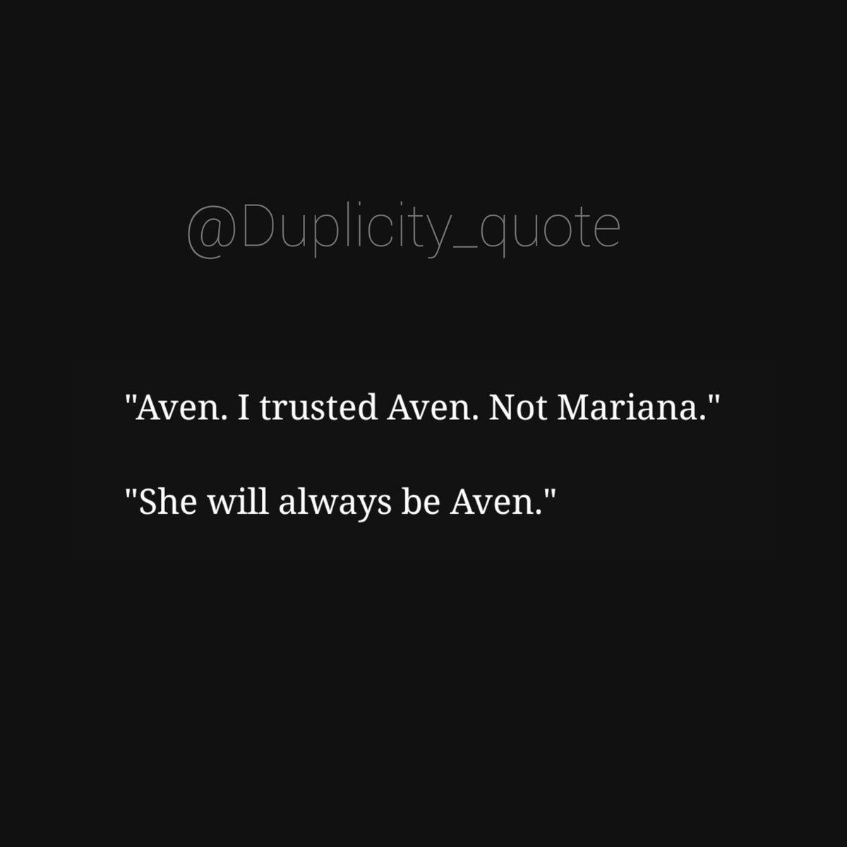 Duplicity_Quote's tweet photo. *
COMPLICITY 
⚠ Spoiler ⚠ 
*
#duplicity #duplicityharry #HarryStyles #avenbrooks #wattpad #duplicityharry #duplicityquotes #avenstyles #duplicitychapter100 #duplicitysequel #duplicitycomplicity  #duplicitycomplicityedit #complicity #complicityduplicity https://t.co/I8aRJNUA9l
