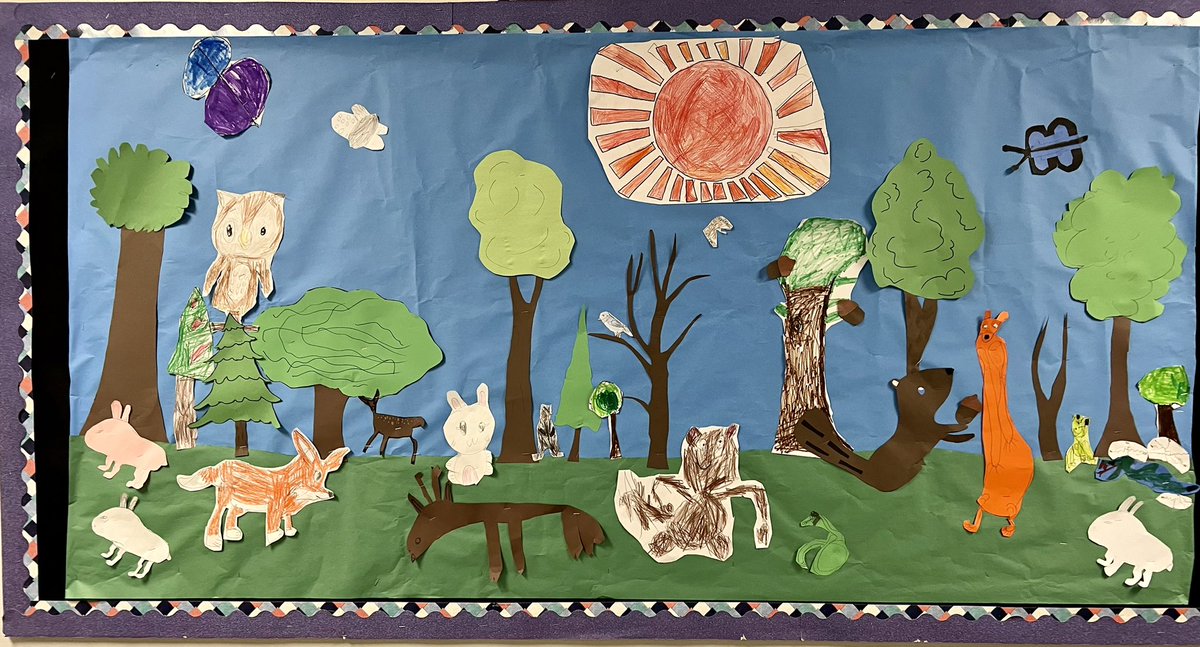 We are learning about different habitats, interdependence, and food chains. First Grade Team decided to have students rotate through our rooms each time learning about a different habitat. The kids helped decorate the boards!#HayesHawks #HayesFirstGrade