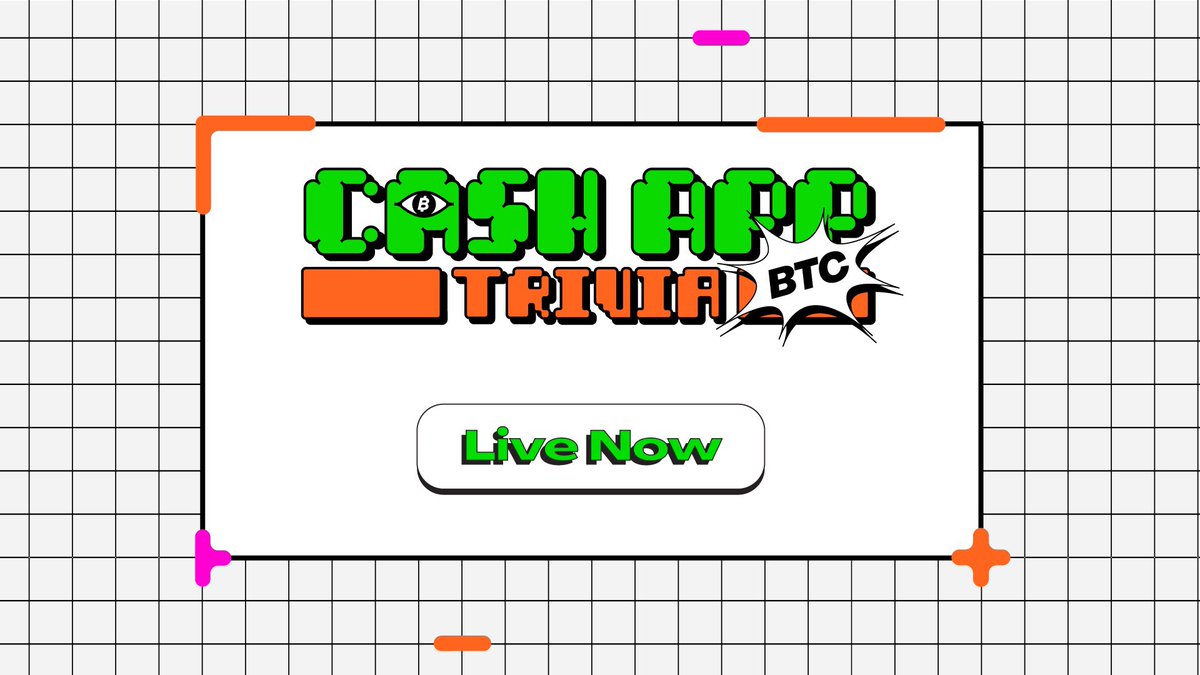 We're at the Bitcoin Conference this week, so it’s Bitcoin Week for #CashAppTrivia. Tune in right now at twitch.tv/cashapp for some bitcoin themed questions.

True or false, bitcoin’s original name was “Burt’s Coin."