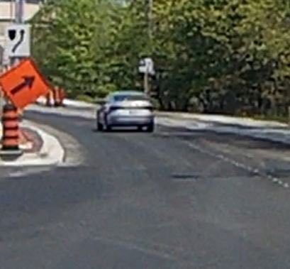 VEHICLE SOUGHT: Urgent appeal for assistance locating the vehicle below in connection w/ a hit &amp; run today @ 2:30pm on North Shore Blvd @ QEW. Last seen EB on Lakeshore toward JBMH. Vehicle believed to have front/passenger side damage. Call 905-825-4777 x5189 or x5065 w/ info.