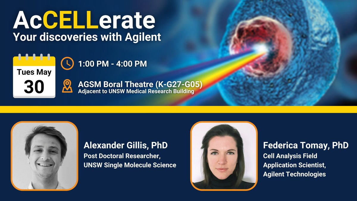 mscienceaustnz's tweet image. 📢Sydney scientists, brace yourselves! 
Join us at @Agilent #AcCELLerationTour in Sydney, where #CellAnalysis takes centre stage. Immerse yourself in the cutting-edge imaging, real-time cell analysis, flow cytometry, and multi-mode detection technologies.
mscience.typeform.com/to/tQ9qCDET