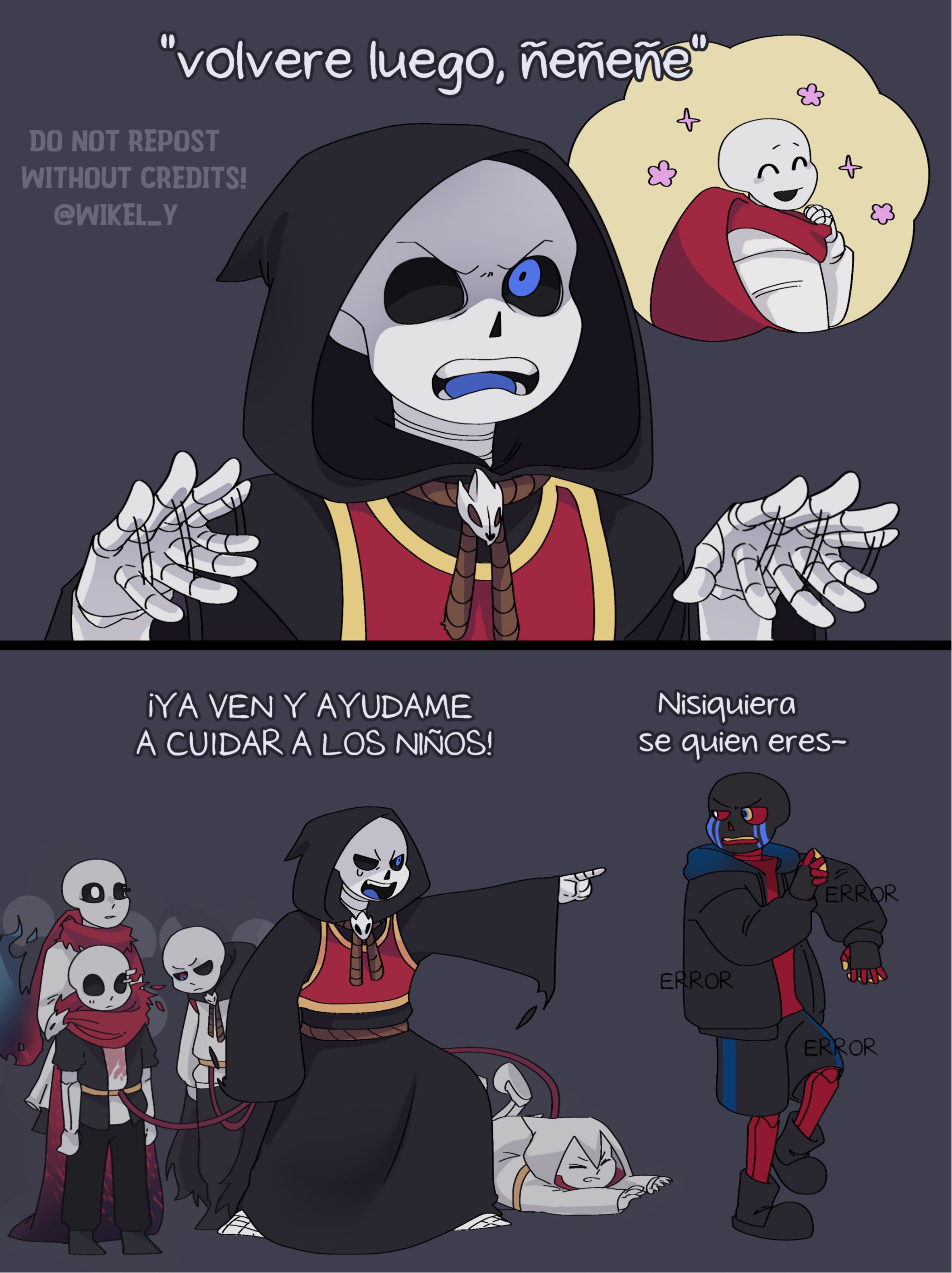 Reaper! Sans  Posters de minecraft, Dibujos, Undertale dibujos