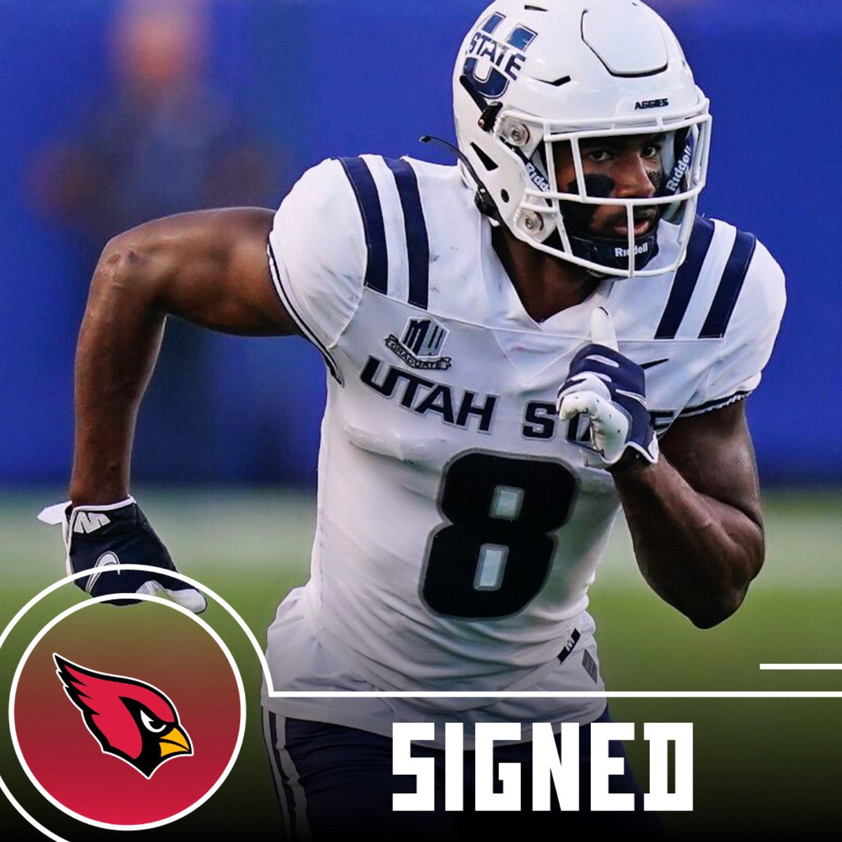 Football Forever (@fballforeverhq) on Twitter photo The #Cardinals signed <a href="/USUFootball/">USU Football</a> UDFA WR Brian Cobbs.
Cobbs (6-2, 210lbs) caught 76 passes for 923 rec. yards and 5 TDs last season. <a href="/cobbs_brian/">β¨B.COBBSβ¨</a> #AZCardinals #BirdGang The #Cardinals signed <a href="/USUFootball/">USU Football</a> UDFA WR Brian Cobbs.
Cobbs (6-2, 210lbs) caught 76 passes for 923 rec. yards and 5 TDs last season. <a href="/cobbs_brian/">β¨B.COBBSβ¨</a> #AZCardinals #BirdGang