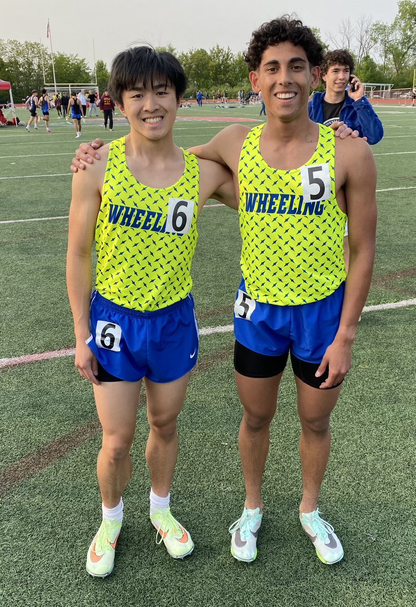 800m state qualifiers!!  1:56.73 and 1:57.17!!   <a href="/WHSactivities/">Wheeling Wildcats Athletics and Activities</a>