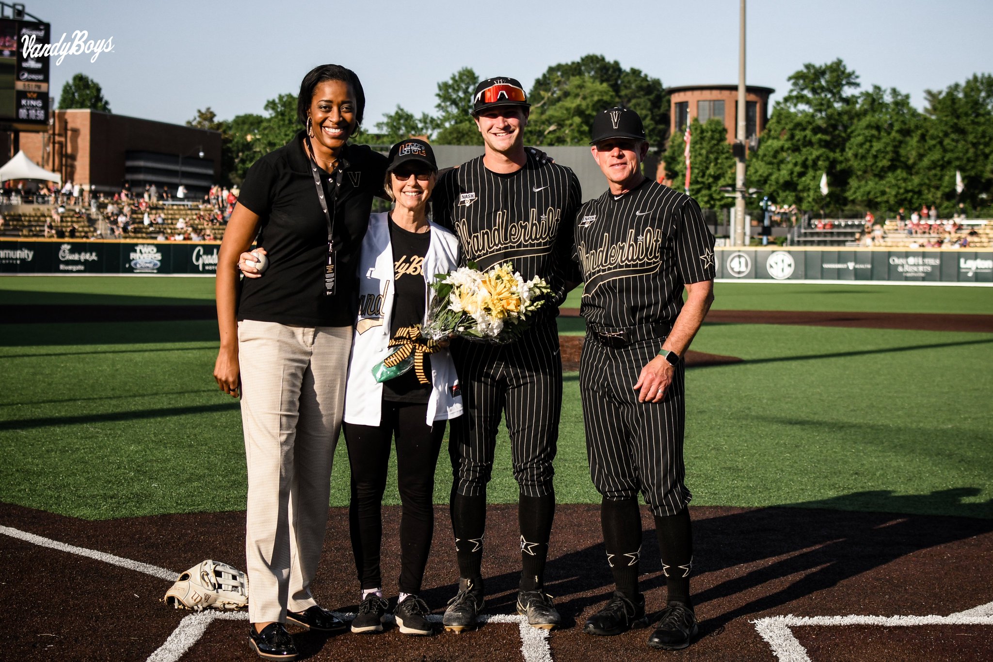 Vandy black cheap baseball uniforms