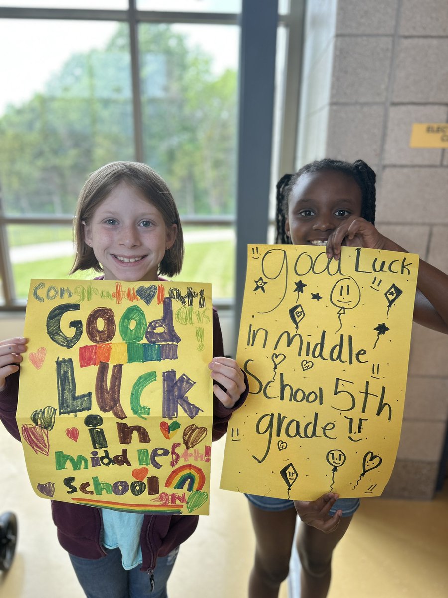 Kelly_Isenogle's tweet photo. They are passing the baton to #TrustyHuskies who are ready to lead, but we sure are going to miss our 5th graders! It’s clear they’ve been the role models we asked them to be. #cpsbest https://t.co/kF5Teb660u