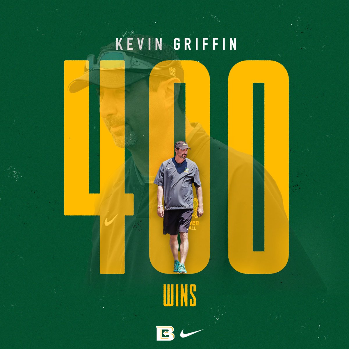 𝗠𝗔𝗝𝗢𝗥 𝗠𝗜𝗟𝗘𝗦𝗧𝗢𝗡𝗘

Congratulations to Head Coach Kevin Griffin on his 400th victory at the helm of the @BelhavenSB_ program

#GoBlazers | @BelhavenSB_