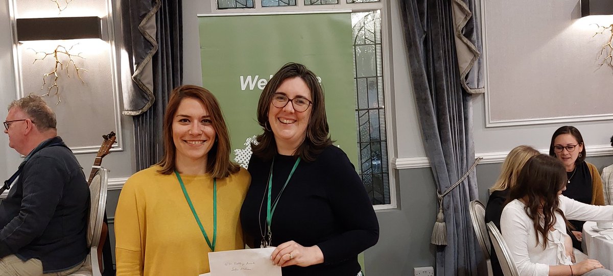 niamhmcherry's tweet photo. Integral aspect of the work we do @geogsocire is supporting next generation through a Doctoral Award and fieldwork support grants. Thanks to @KarenKeaveney who coordinates the awards and many congratulations to all awardees. π @GSI_PECN will have more photos tomorrow!! #CIG2023 https://t.co/lQjKwETcSq