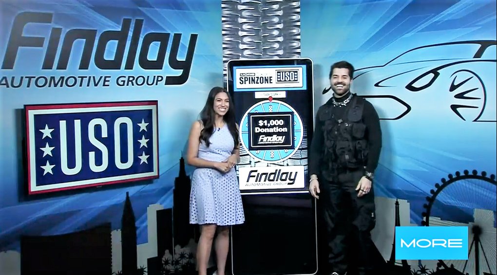 EDC headliner Alok on the Findlay Spin Zone with another $1000 we'll donate to our charity @USONevada. #FindlayCares @MOREFOX5