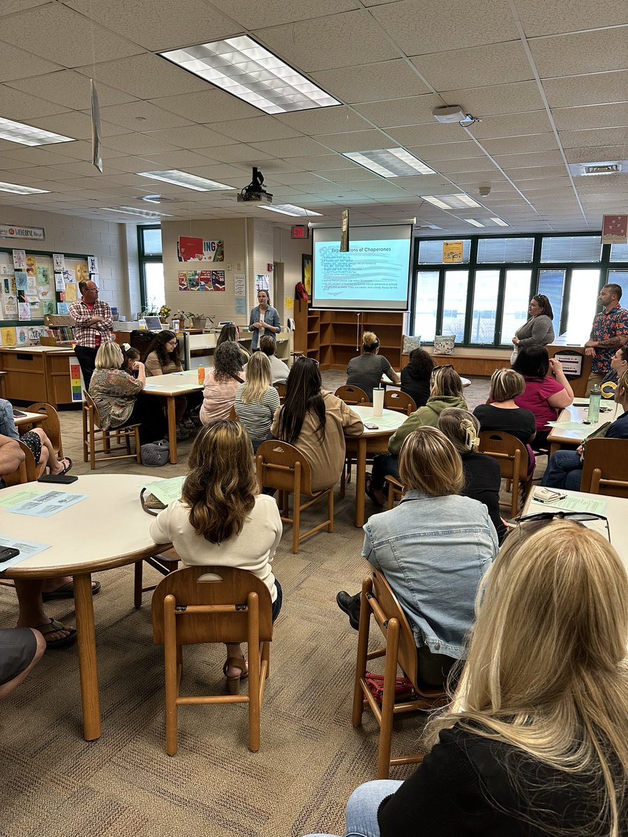 Tonight’s open house included chaperone meetings, an art show, music, and a bookfair. It had all of the makings for a great turnout. Thank you to everyone who stopped in, it was great to see you! #westshoreproud